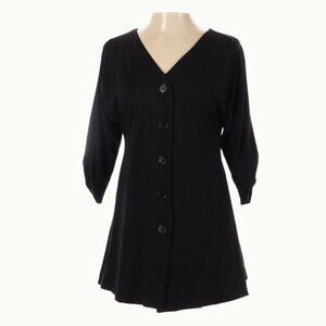 Elegantees Blouse/Cardigan in Black